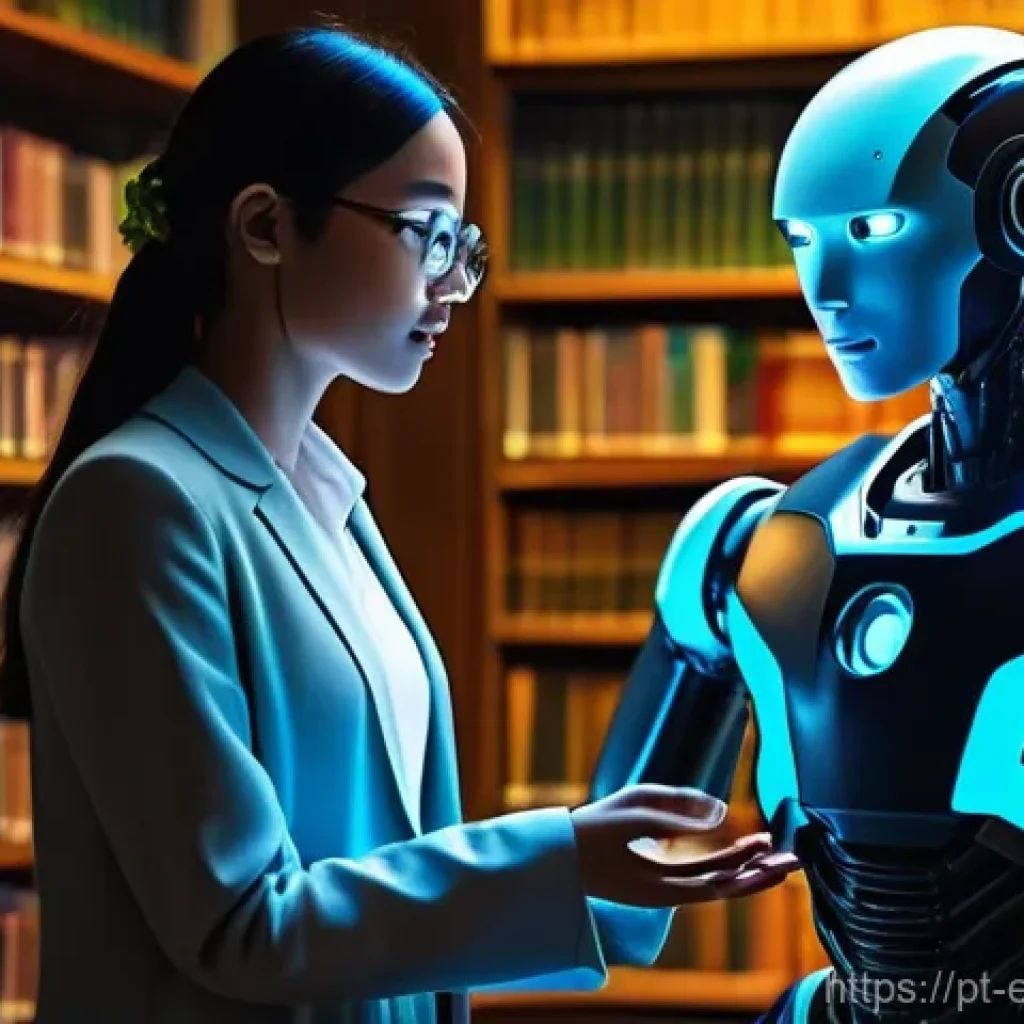 전이 학습과 도메인 적응의 관계 - **Prompt for Transfer Learning:**
    A sophisticated, benevolent AI, personified as a glowing, ethe...