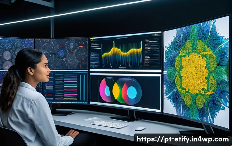 전이 학습의 기초부터 고급 기술까지 - A detailed digital illustration of a high-tech AI laboratory focused on transfer learning, showing a...